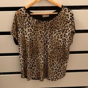 Front of Closet - Cheetah Blouse - Large